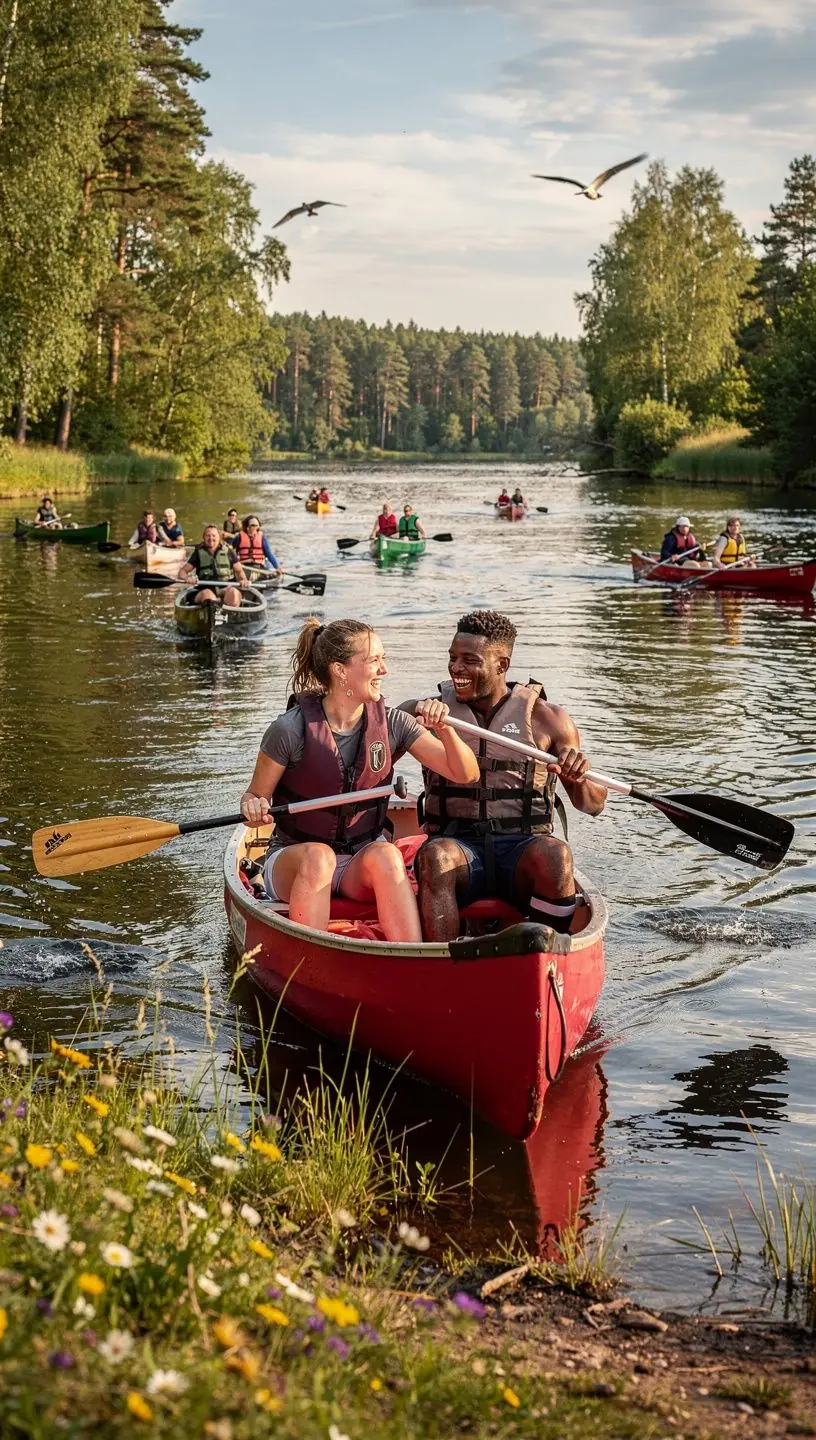 Pastaigas pa gleznainām ielām ar tradicionālām arhitektūrām.